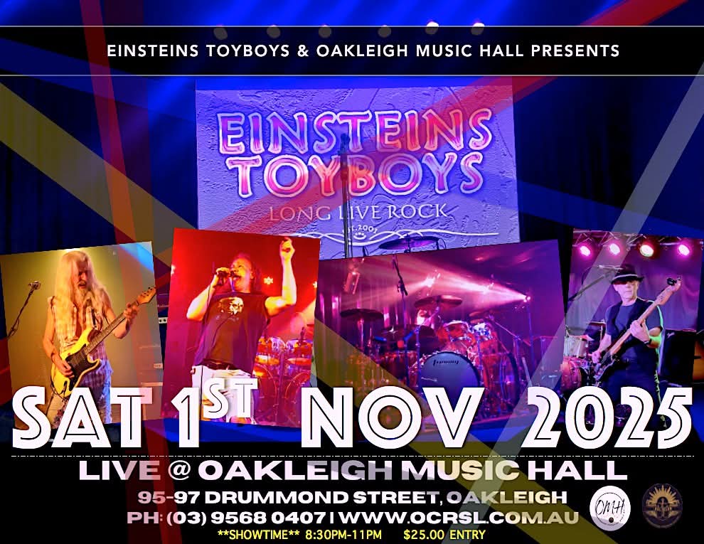 Einsteins Toyboys @ Oakleigh Music Hall