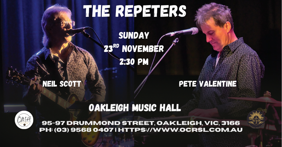 The Repeters @ Oakleigh Music Hall