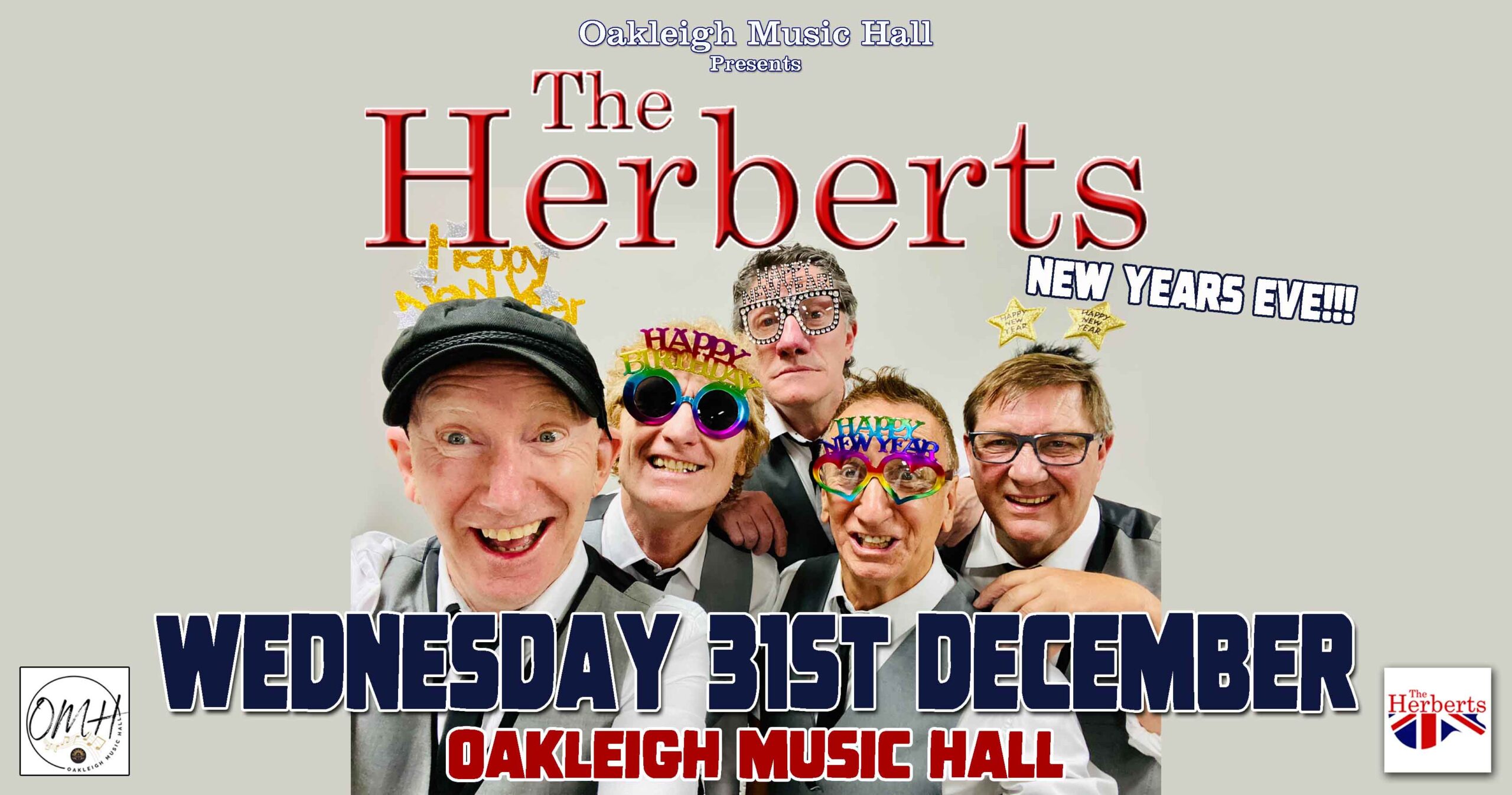 The Herberts - New Years Eve @ Oakleigh Music Hall